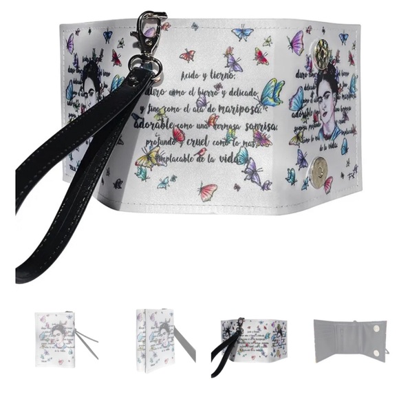 Frida Kahlo Wallet from Mexico - Picture 2 of 7